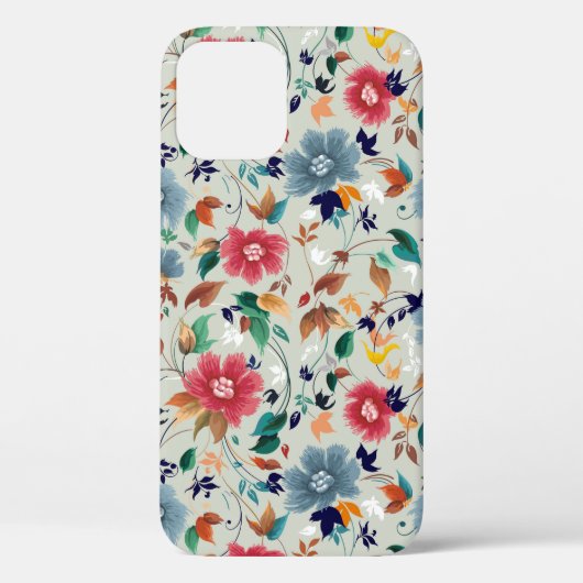 Coques Case-Mate iPhone Fleurs motif transparent (Verso)