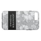 Coques Case-Mate iPhone fleurs motifs nature / vintage (Dos (Horizontal))