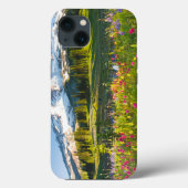 Coques Case-Mate iPhone Fleurs | Mt. Rainier Fleurs sauvages (Verso)