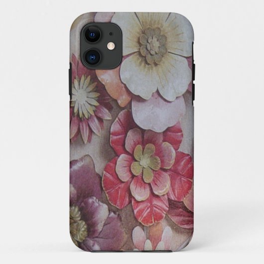 COQUES Case-Mate iPhone FLEURS MULTICOLORES (Dos)