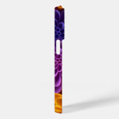 Coques Case-Mate iPhone Fleurs multicolores 3D (Verso / Droite)