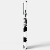 Coques Case-Mate iPhone Fleurs noir et blanc, œuvre d'art originale (Verso / Gauche)