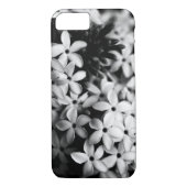 Coques Case-Mate iPhone Fleurs noires et blanches (Dos)