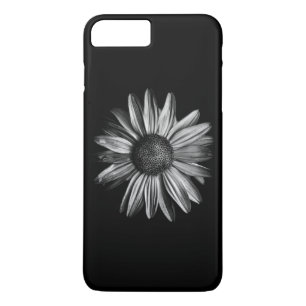 Coque Case-Mate Pour iPhone Fleurs Noires Et Blanches 18