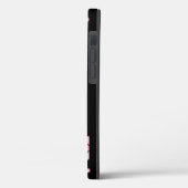 Coques Case-Mate iPhone Fleurs Noires Et Roses (Verso / Gauche)