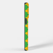 Coques Case-Mate iPhone Fleurs orange pâles (Verso / Droite)