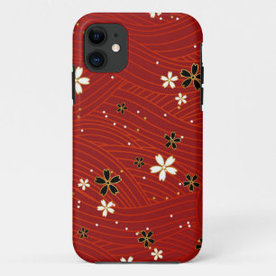 Case-Mate iPhone Case Fleurs, papier japonais, images arrière - plans fl