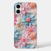 Coques Case-Mate iPhone Fleurs Pastel (Verso)