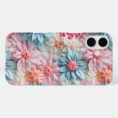 Coques Case-Mate iPhone Fleurs Pastel (Verso (horizontal))