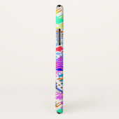 Coques Case-Mate iPhone Fleurs pastel abstraites (Dos/Droite)