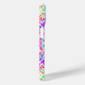 Coques Case-Mate iPhone Fleurs pastel abstraites (Verso / Droite)