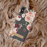 Case-Mate iPhone Case Fleurs Pastel Modernes & Cadeau Personnalisé Kraft<br><div class="desc">Fleurs Pastel Modernes & Cadeau Personnalisé Kraft</div>