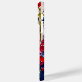 COQUES Case-Mate iPhone FLEURS PATRIOTIQUES ROUGE BLANC BLEU POPPY (Verso / Gauche)