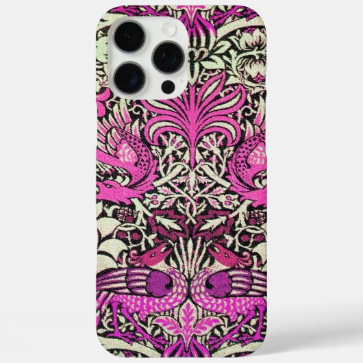 COQUES Case-Mate iPhone FLEURS, PEACOCKS ET DRAGONS (Verso)