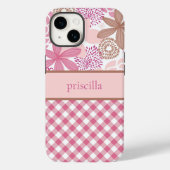 Coques Case-Mate iPhone Fleurs personnalisées et boîtier téléphonique (Verso)