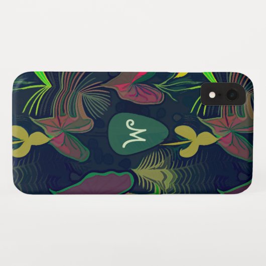 Coques Case-Mate iPhone Fleurs Plantes tropicales (Dos (Horizontal))