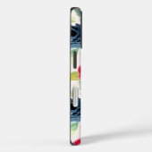 Coques Case-Mate iPhone Fleurs plumes imprimées (Verso / Droite)