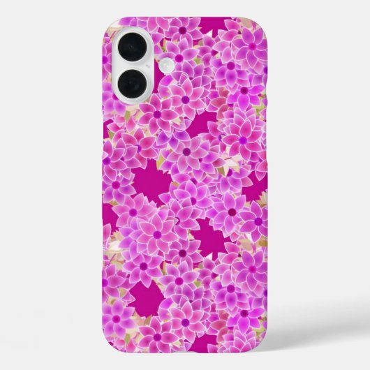 Coques Case-Mate iPhone Fleurs pourpres, lavande et prune, arrière - plan (Verso)