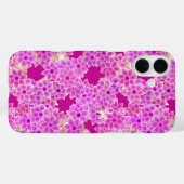 Coques Case-Mate iPhone Fleurs pourpres, lavande et prune, arrière - plan (Verso (horizontal))