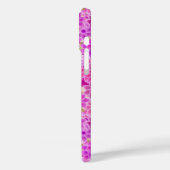 Coques Case-Mate iPhone Fleurs pourpres, lavande et prune, arrière - plan (Verso / Gauche)