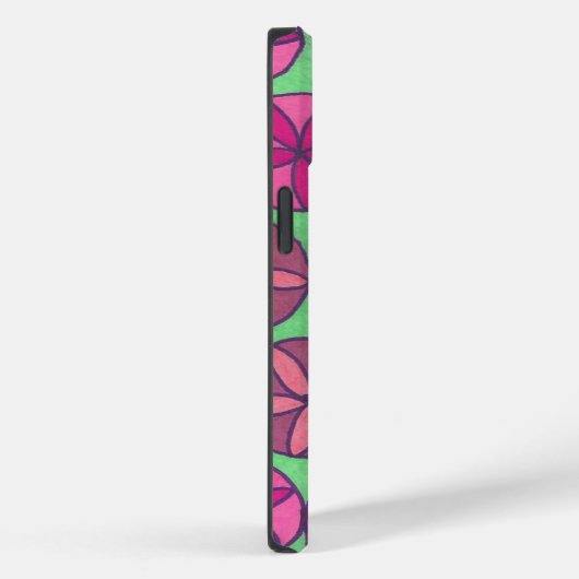 Coques Case-Mate iPhone Fleurs preppy (Verso / Droite)