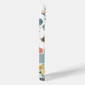 Coques Case-Mate iPhone Fleurs printanières dans Mason Jar Design avec nom (Verso / Droite)