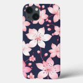Coques Case-Mate iPhone Fleurs printanières en fleurs de cerise mignonne A (Verso)
