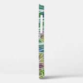 Coques Case-Mate iPhone Fleurs printanières, herbes, bordure transparente (Verso / Gauche)