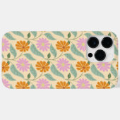 Coques Case-Mate iPhone Fleurs printanières rétro (Verso (horizontal))