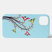 Coques Case-Mate iPhone Fleurs Psychédéliques Aux Yeux Étonnants (Verso (horizontal))