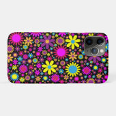 Coques Case-Mate iPhone Fleurs Psychédéliques Vibrantes en Fleur (Dos (Horizontal))