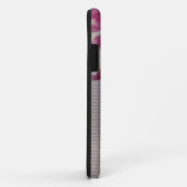 COQUES Case-Mate iPhone FLEURS PURPLES (Dos/Droite)