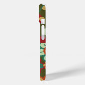 Coques Case-Mate iPhone Fleurs Rétro Marguerites Rayures Points Motif Amus (Verso / Gauche)