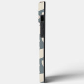 Coques Case-Mate iPhone Fleurs Rétro Vert Sage (Verso / Gauche)
