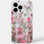 Coques Case-Mate iPhone Fleurs rose Pressé Élégant Floral (Verso)