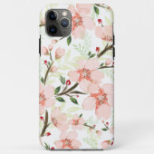 Coques Case-Mate iPhone Fleurs roses (Dos)