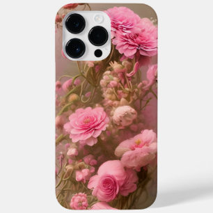 COQUE POUR POUR iPhone 14 PRO MAX FLEURS ROSES ANCIENNES DE COULEUR D'EAU