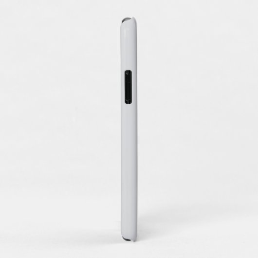 Coques Case-Mate iPhone Fleurs roses avec initiale K monogrammée (Dos/Droite)