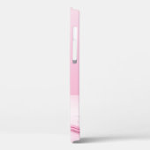 Coques Case-Mate iPhone Fleurs roses dans les vagues (Verso / Gauche)