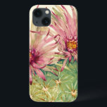 Coques Pour iPhone Fleurs roses de cactus<br><div class="desc">Cactus Pink Blossoms Artiste : Tim OToole</div>