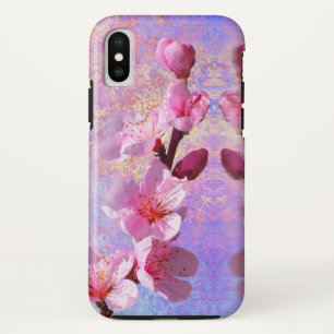 Case-Mate iPhone Case Fleurs roses de cerisier Boîtier téléphonique Abst