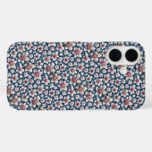 Coques Case-Mate iPhone Fleurs roses et blanches sur couverture arrière -  (Verso (horizontal))