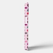 Coques Case-Mate iPhone fleurs roses et hibou motif (Verso / Droite)