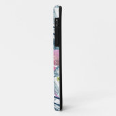 Coques Case-Mate iPhone Fleurs roses et orchidées. (Dos/Gauche)