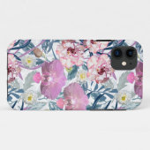 Coques Case-Mate iPhone Fleurs roses et orchidées. (Dos (Horizontal))
