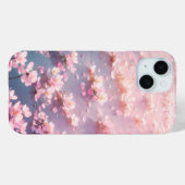 Coques Case-Mate iPhone Fleurs roses éthérées flottantes sur l'eau (Verso (horizontal))