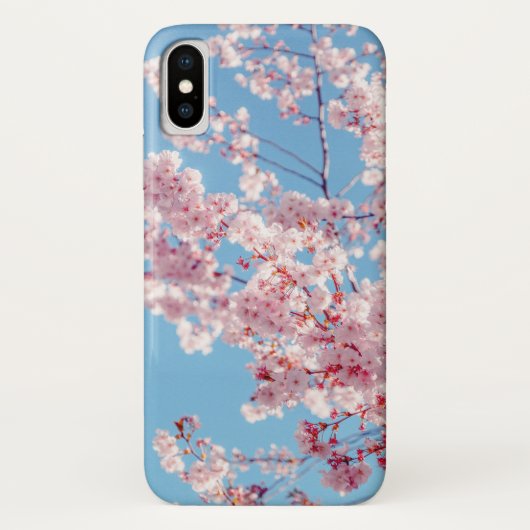 Coques Case-Mate iPhone Fleurs roses fleurs de cerisiers japonais (Dos)