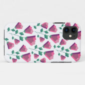 Coques Case-Mate iPhone Fleurs roses géométriques Abstraites (Dos (Horizontal))