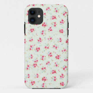 Coques Pour iPhone Fleurs roses minables florales chics vintages de