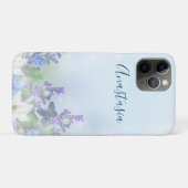 Coques Case-Mate iPhone Fleurs roses modernes (Dos (Horizontal))